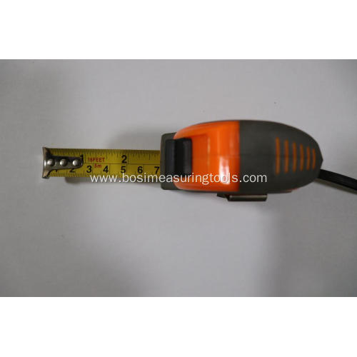 Steel Measure Tape Rubber Coating Tape Measure